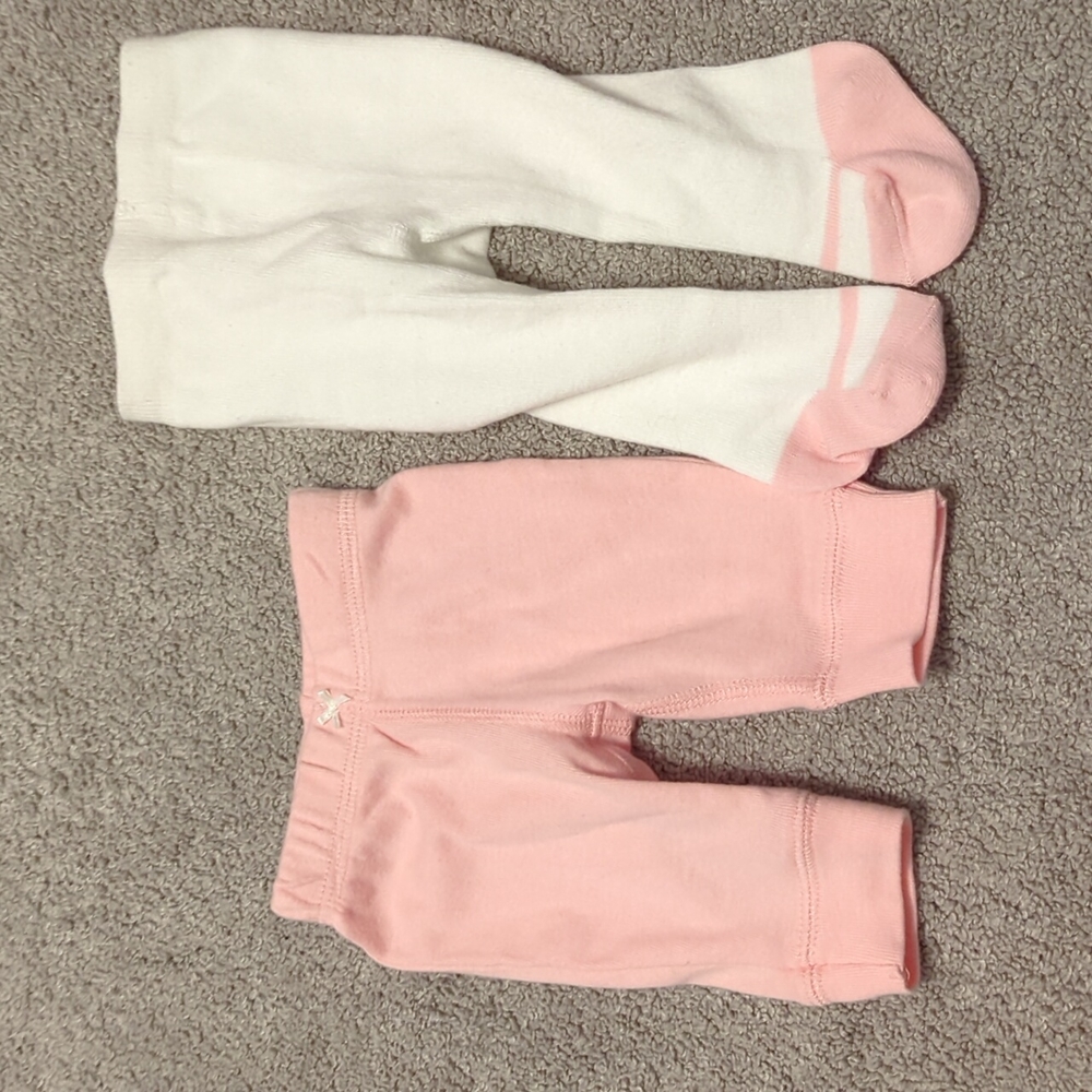 Nwot Carter newborn pants and tights
